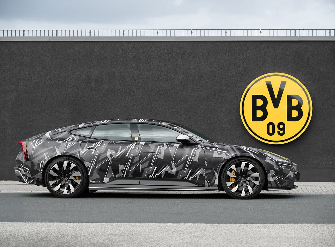 Polestar als offizieller Mobilitätspartner von Borussia Dortmund