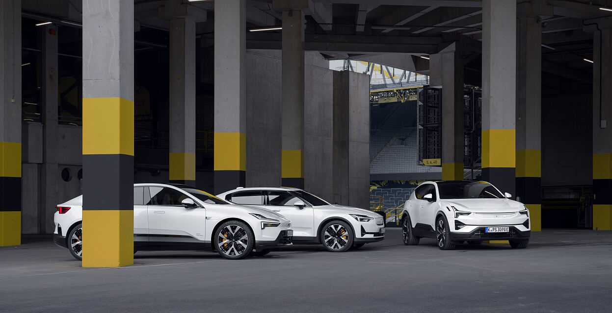 Polestar als offizieller Mobilitätspartner von Borussia Dortmund