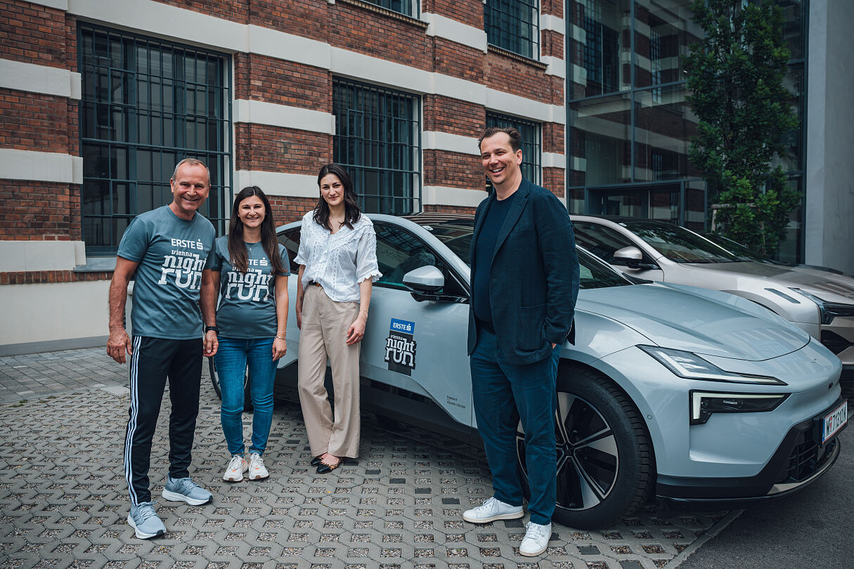 Polestar ist offizieller Partner des Vienna Night Run 2025
