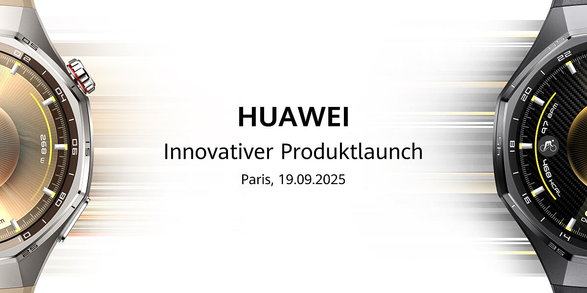 HUAWEI stellt am 19.09. neue Produkte vor
