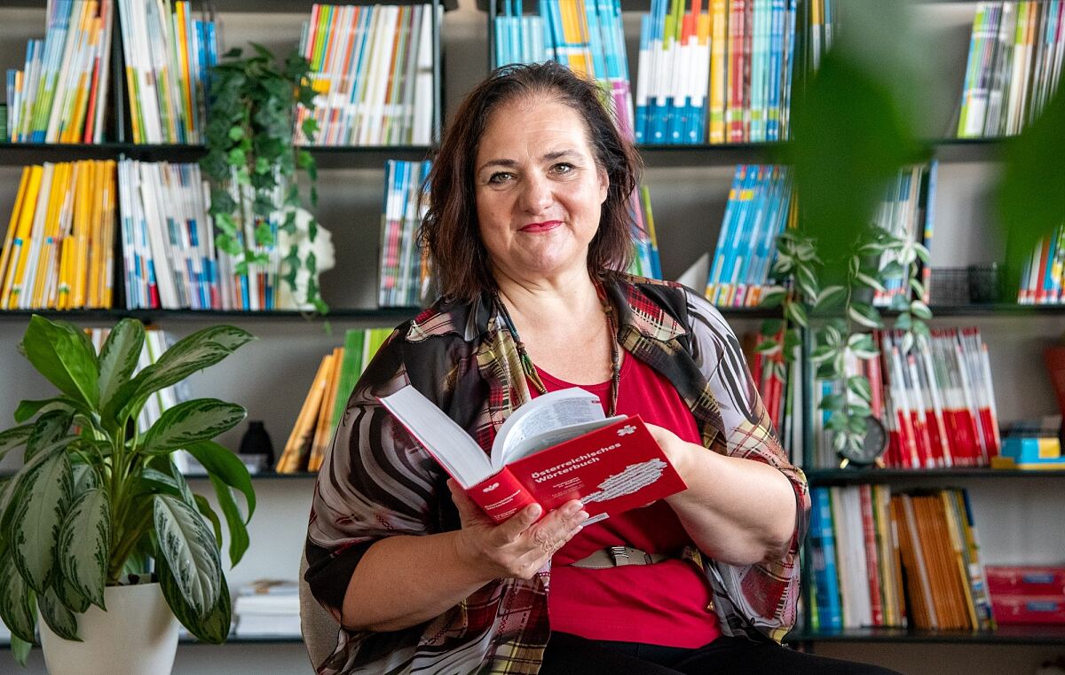 Christiane Pabst, Chefredakteurin des Österreichischen Wörterbuchs