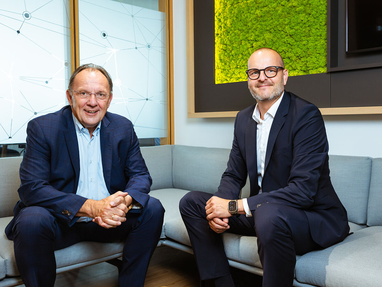 Robert Pfarrwaller und Thomas Stadlhofer