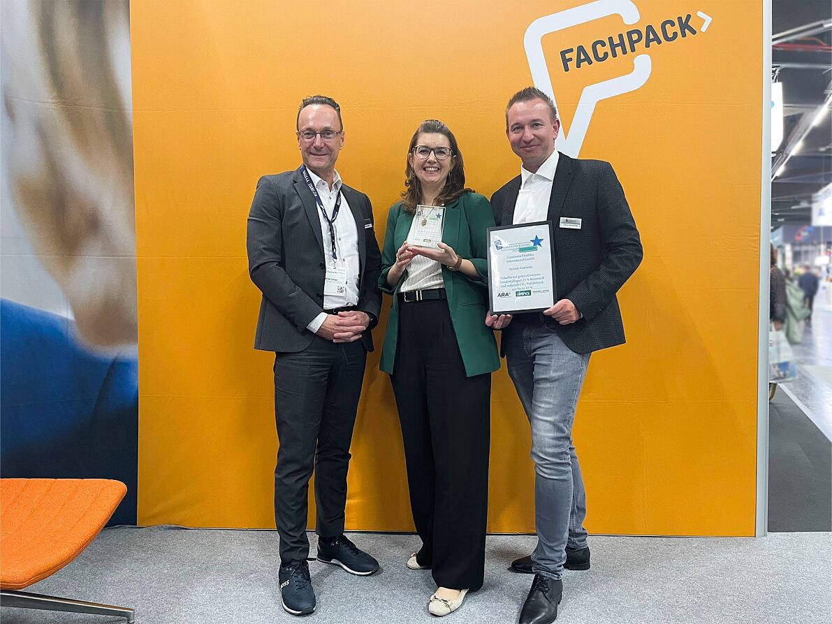 Constantia Flexibles gewinnt Green Packaging Star Award 