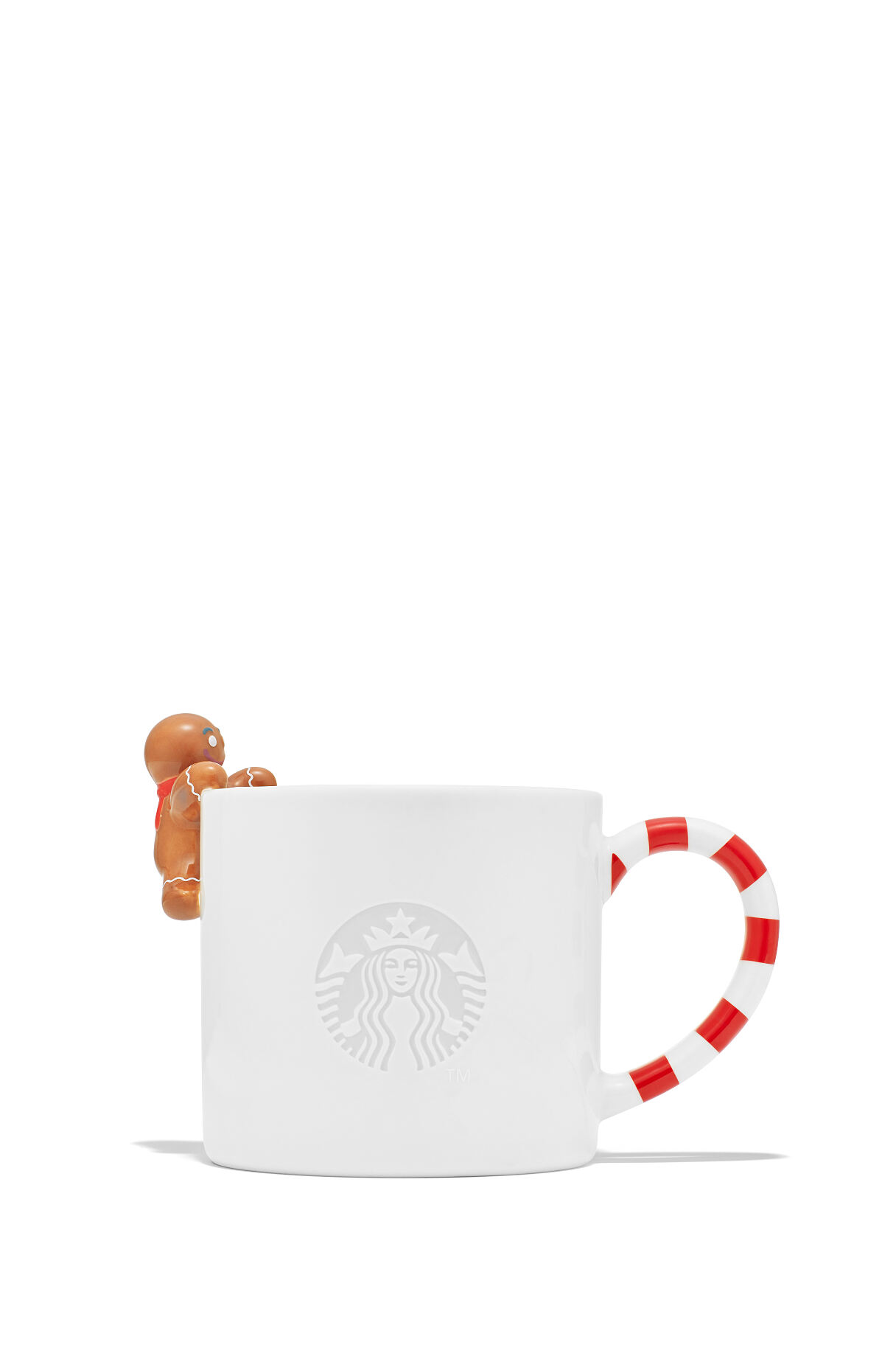 Mug White Gingerbread Peep 12oz