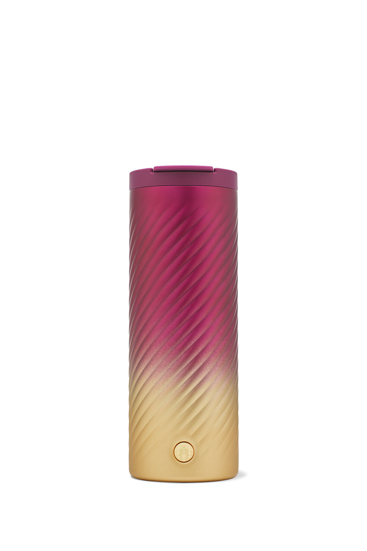 Tumbler Sugarplum Gold 16oz