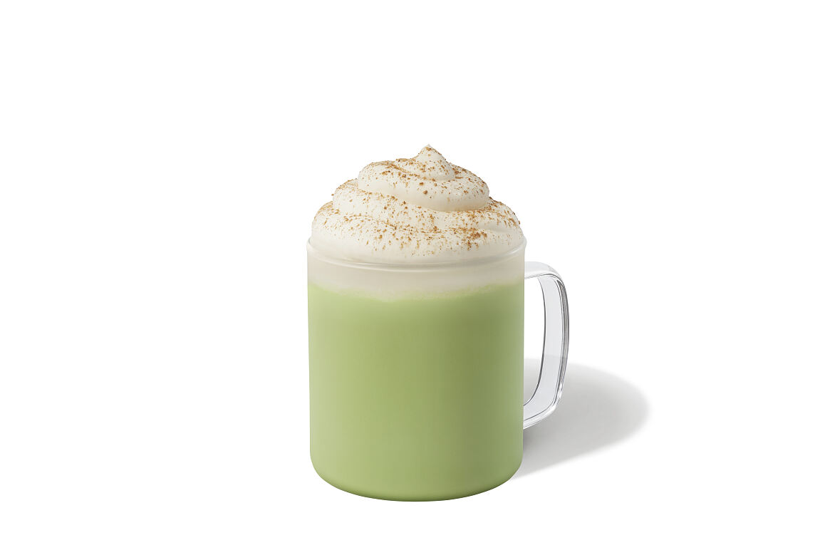 Gingerbread Matcha Latte