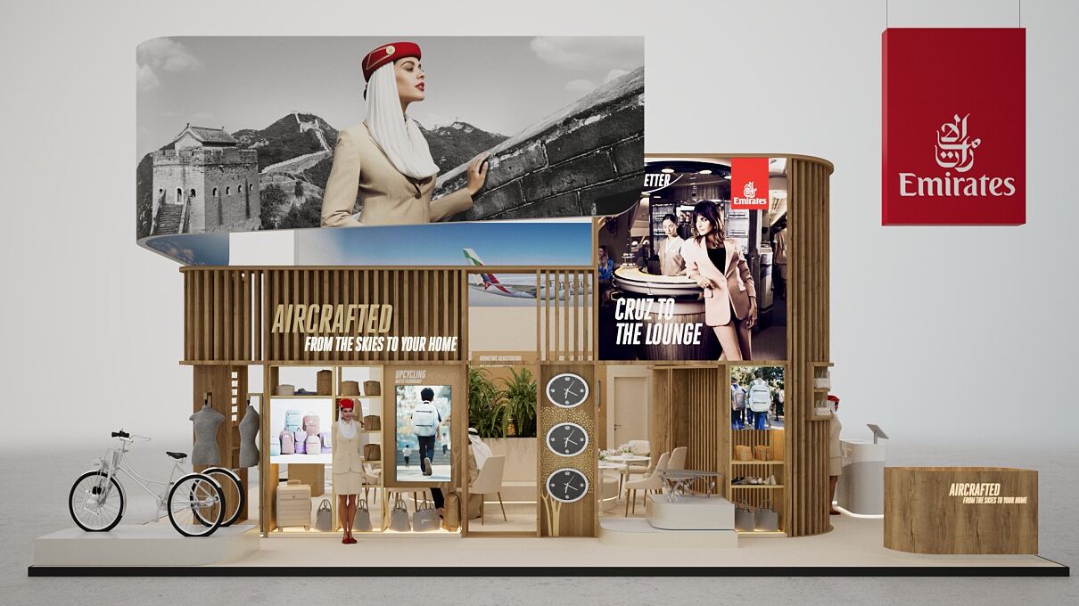 Emirates-Stand Dubai Airshow 2025 – Aircrafted