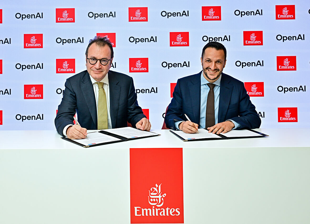Emirates unterzeichnet MoU mit OpenAI