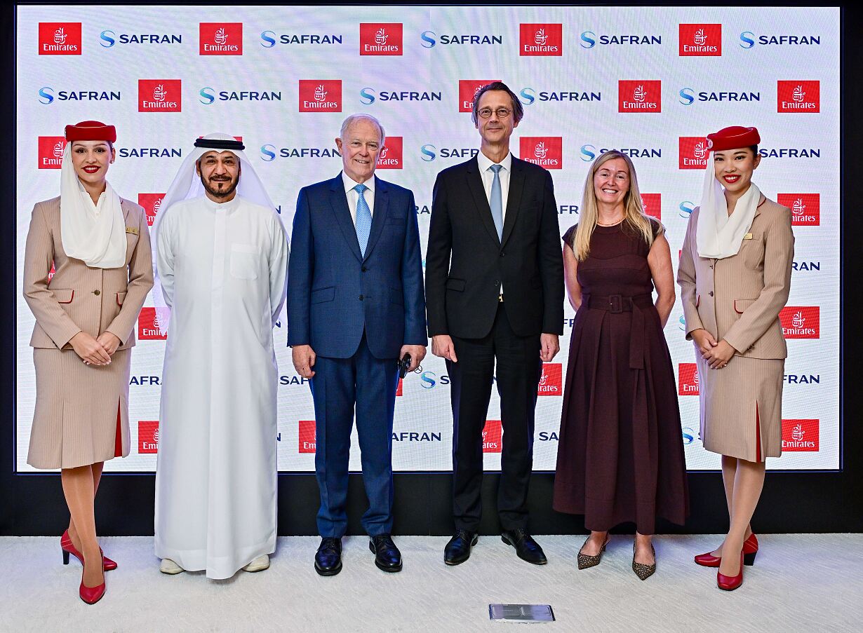 Emirates unterzeichnet MoU mit Safran
