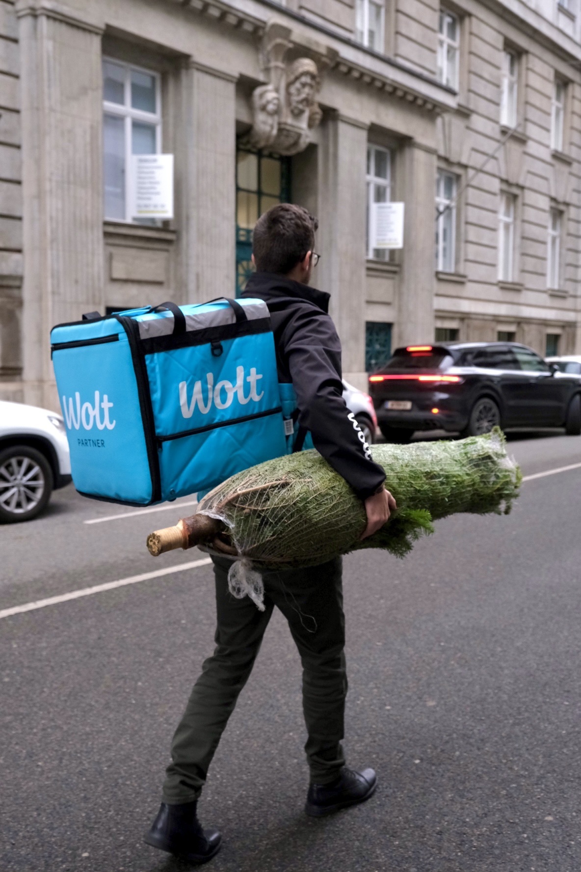 Wolt Christbaumlieferungen