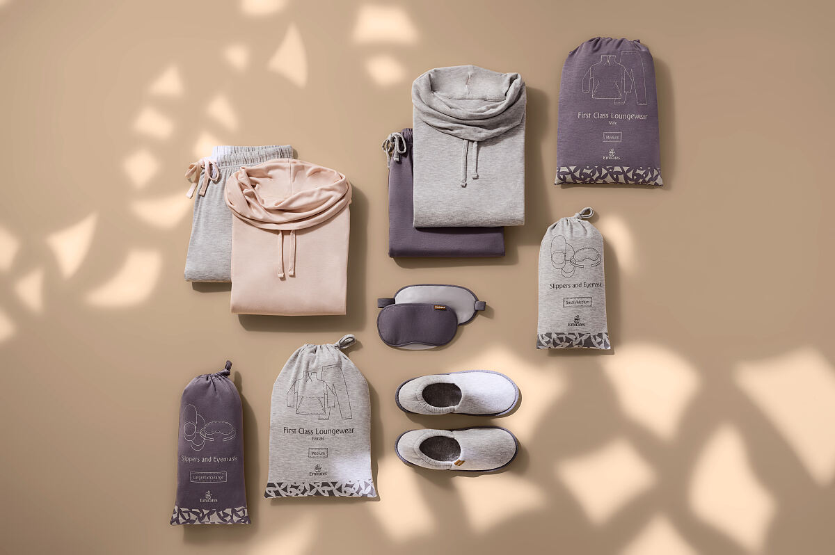 Emirates First Class Lounge Wear