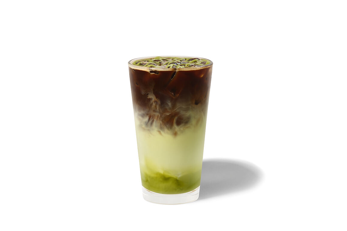 Iced Pistachio Macchiato