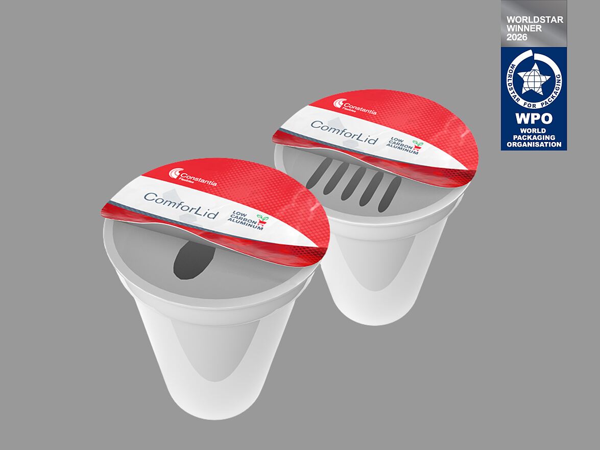Constantia Flexibles gewinnt WorldStar Award für ComforLid