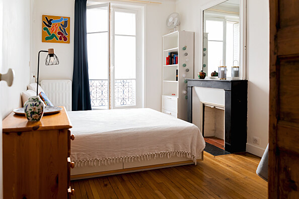 Ruhiges Zimmer in Paris